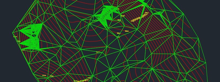 python-TIN-conours-breaklines